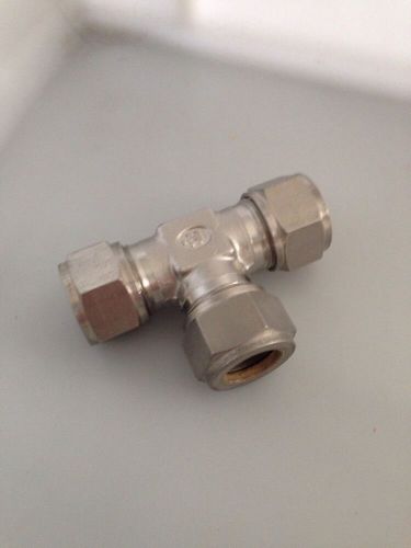 Hoke Gyrolok 1/2 Stainless 316 Tees 8TTT316 Compression Fitting