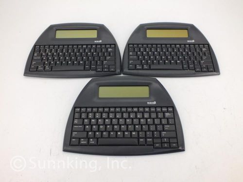 Lot of 3 - AlphaSmart Neo2 Portable Word Processors USB