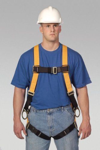 Titan non-stretch harness w/ side d-rings &amp; mating leg strap buckles (universal) for sale
