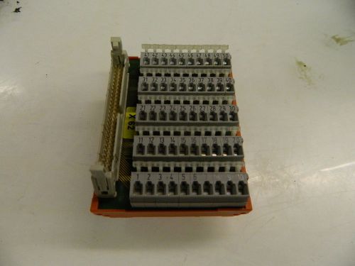 Chiron / WAGO 550-288 V03, 50 Position Terminal Strip Module, Used