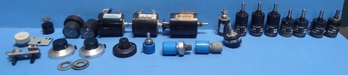 Vintage Multi-Pot Potentiometers Dial Rotary Knob Heli-Micro-Mili-pot 17pc Lot