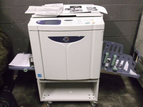 NEW Riso EZ590 High Speed Digital Duplicator NETWORKED EXCELLENT PRINT LOW METER
