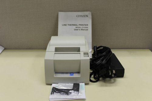 Citizen CT-S300 POS Printer  Thermal  USB Interface New in Box with Power Supply