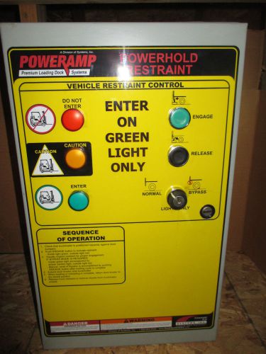 Poweramp 9-GO-800-A-B Loading Dock Integrated Control System Diagram New