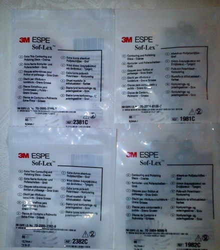 Sof-lex Discs 1982M Medium 85/pk Dental Supplies 3MES-0130