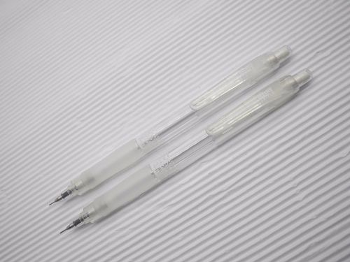 3pcs NEW PLATINUM OLEeNU SHIELD MOLS-200 0.5mm Mechanical Pencil CLEAR(Japan)