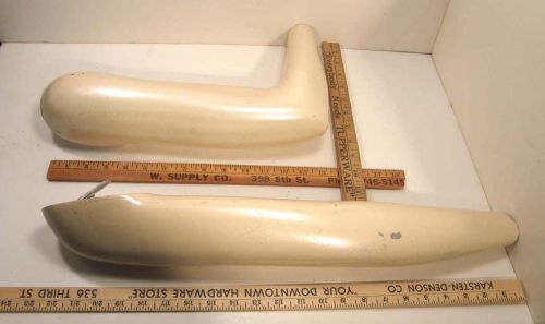 Vintage left &amp; right female mannequin arms st-415l st-415r pearlized finish for sale