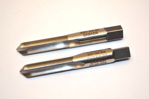 2 NOS Taylor Tool Canada 3 FLUTE 3/8&#034;-64 NS GH7 HS GT 03-06-568 TAPS # MBB2A3