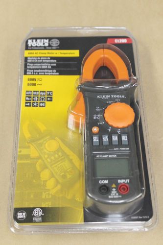 Klein tools cl200 ac clamp meter 600 amp with temperature for sale