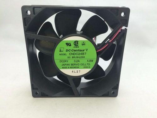 JAPAN SERVO CO. DC CENTAUR CNDC24B7 24V 0.2A 4.8W FAN