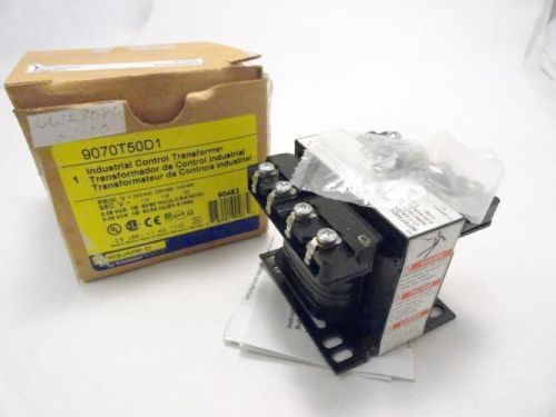 142092 new in box, square d 9070t50d1 transformer, 0.05 kva, 50/60 hz for sale