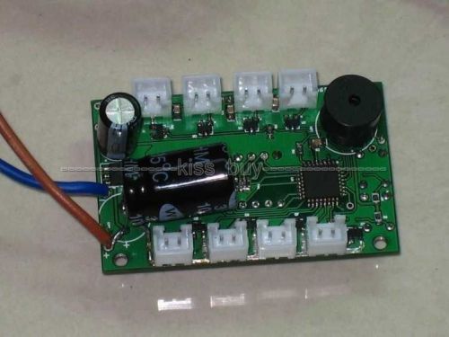 12V Digital PWM DC Motor CPU Fan 4CH Temperature Control Speed Controller
