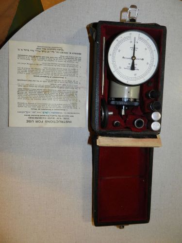 Vintage Herman Sticht Type &#034;UO&#034; RPM Hand Dial Tachometer  SET 30-12,000 RPM