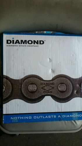 NEW DIAMOND X-1233-010 60 3/4 IN 10FT SINGLE STRAND RIVETED ROLLER CHAIN D504720