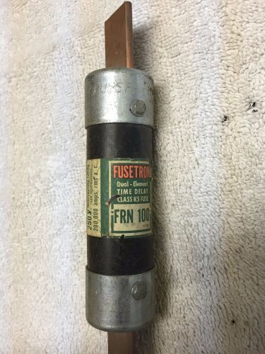 New fusetron frn-r 100 fuse for sale