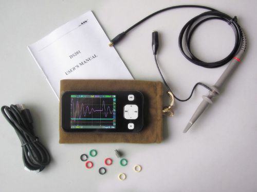New arm dso201 nano mini portable handheld pocket-sized digital oscilloscope for sale