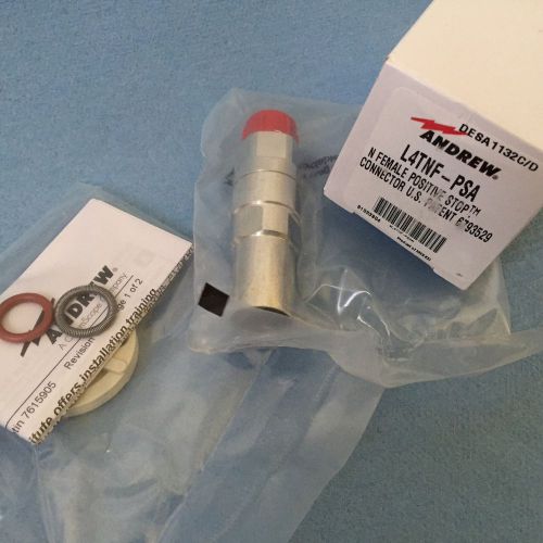 Andrew l4tnf-psa positive stop connector n-female nib for sale