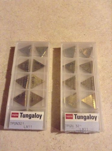 Tungaloy TPGN160304 Ceramic Inserts &#034;20 Pcs&#034;