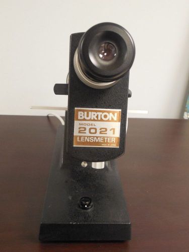 Burton 2021 Lensmeter