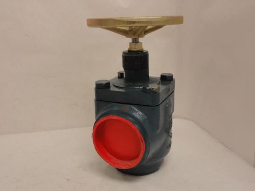 156240 Old-Stock, Hansen AW402H Butt Weld Angle Valve, Size: 4&#034;