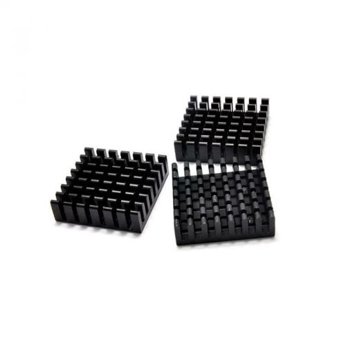 10pcs high quality aluminum heat sink for ic led chip diy 28*28*8mm for sale