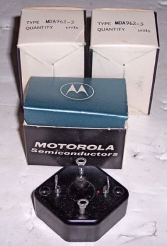 Three NOS Vintage Motorola Diode Bridge Rectifiers MDA9623