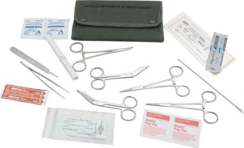 Field Surgical Set.  First Aid.  Suture