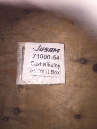Josam 71000-54 Cast Nikaloy Hydrant Box