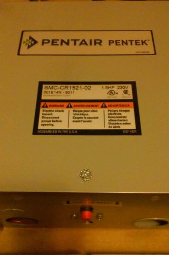 Pentek pentair submersible pump control box smc-cr1521 for sale