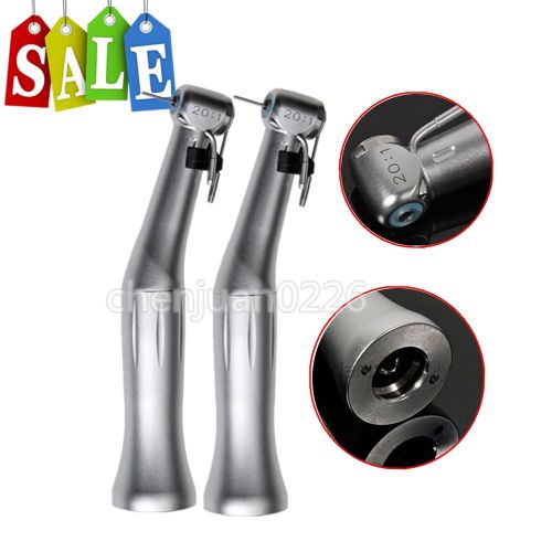 2 Dental Reduction 20:1 Contra Angle Fit NSK For Implant Motor Double Spray