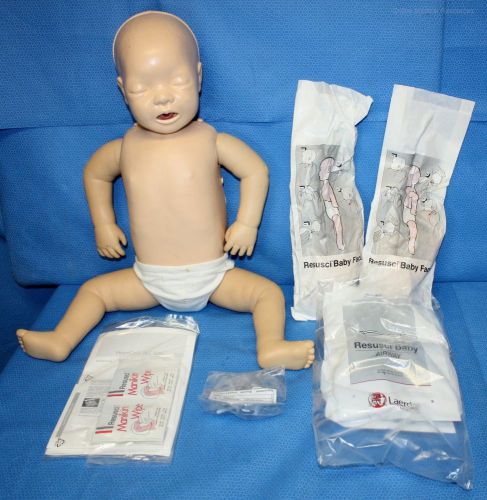 LAERDAL HeartCode BLS Baby Manikin Carrying Case Airways Face 453-35001
