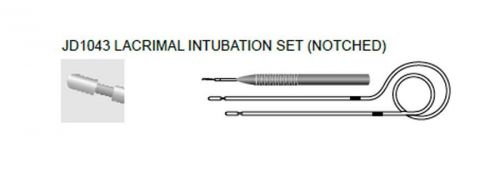 O2078 lacrimal intubation set notched 11 cm. ophthalmic instrument cannulae for sale