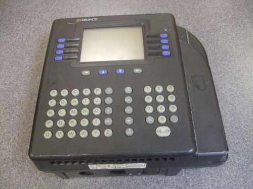 Kronos 4500 Digital Time Clock 8602004-051 with Power Supply  #RT