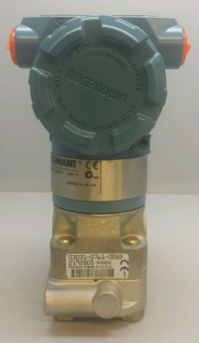Rosemount Smart Hart 3051 3051CG2A22A1AK5B4Q4 Pressure Transmitter New