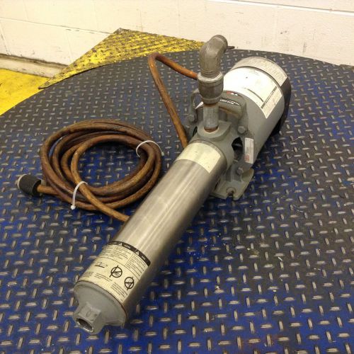 Teel booster pump w/ motor 2p280a used #75041 for sale