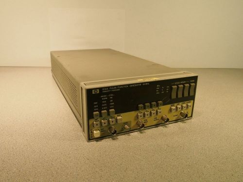 Hp 8116a pulse / function generator 50mhz powers up as is for sale