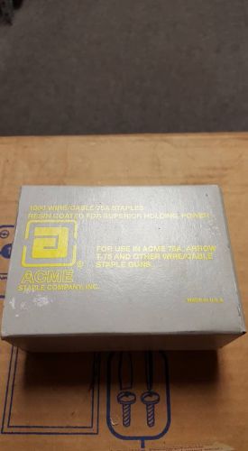 ACME 1000 Wire/Cable 75A Staples   L45