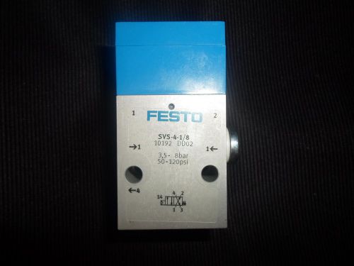 Festo 5/2  new!!  valve panel svs-4-1/8  10192 for sale