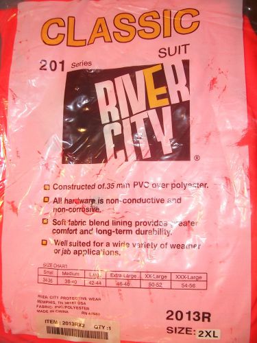 River city construction motorcycle road work hunting biking rain suit 2013r 2xl for sale