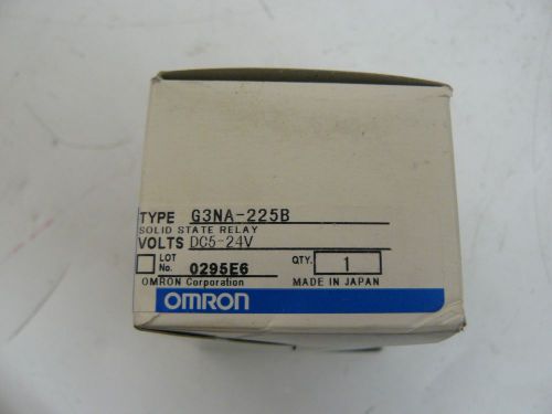 NEW OMROM G3NA-225B SOLID STATE RELAY