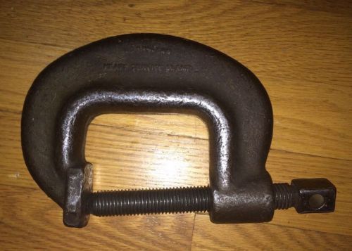 J.H. Williams  &amp; CO. Heavy Service C - clamp Marked No. 4 FORGED
