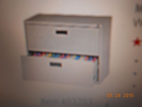 file cabinet  off white