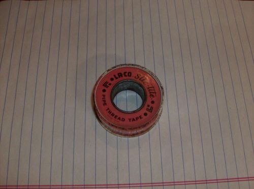 Vintage LA-CO Slic-tite Pipe Thread Tape, Good Color, 1/2&#034; by 600&#034;