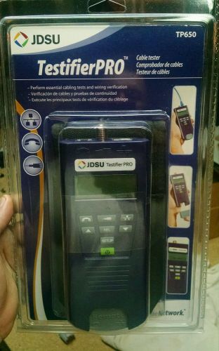 JDSU TP650 Testifier Pro NEW!
