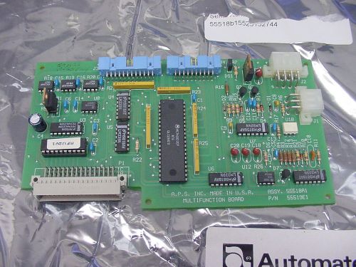 NEW AUTOMATED PACKAGING 55518 55518A1 55519E1 MULTI FUNCTION BOARD ASSEMBLY