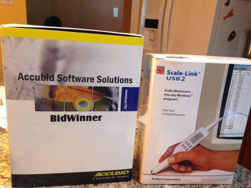 Accubid BidWinner electrical / ITS  software and scale-link USB2