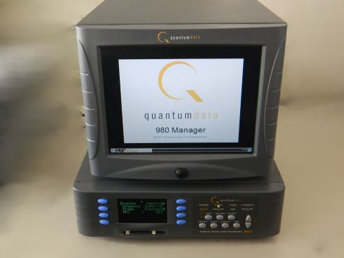 Quantum Data 980 (Gen 3) Advanced Test Platform MHL &amp; 882E Video Test Instrument