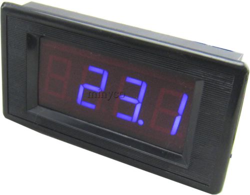 -60-125°C Purple led digital thermometer  temp panel meter Temperature Monitor