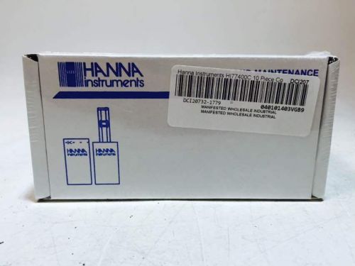 New Hanna Instruments HI 77400C Liquid sachets 7.01 pH &amp; 4.01 pH