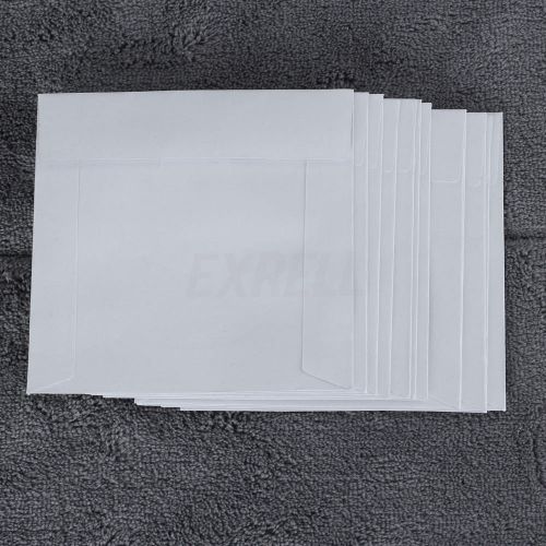 100 Pcs Mini CD Optical Disc Paper Sleeves DVD DIY Card Bags Cases Envelope